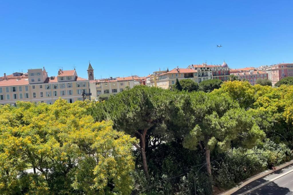 Spacious 3 Bedroom Flat Nice Center - Magnificent View-Parking Exteriér fotografie