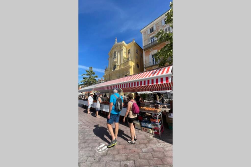 Spacious 3 Bedroom Flat Nice Center - Magnificent View-Parking Exteriér fotografie