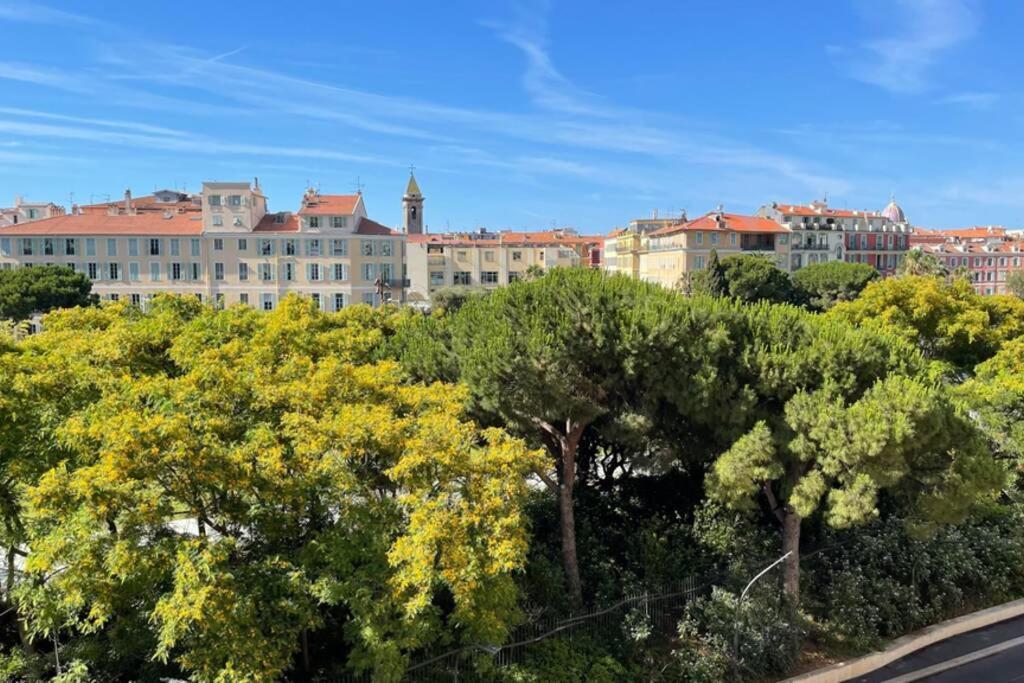 Spacious 3 Bedroom Flat Nice Center - Magnificent View-Parking Exteriér fotografie
