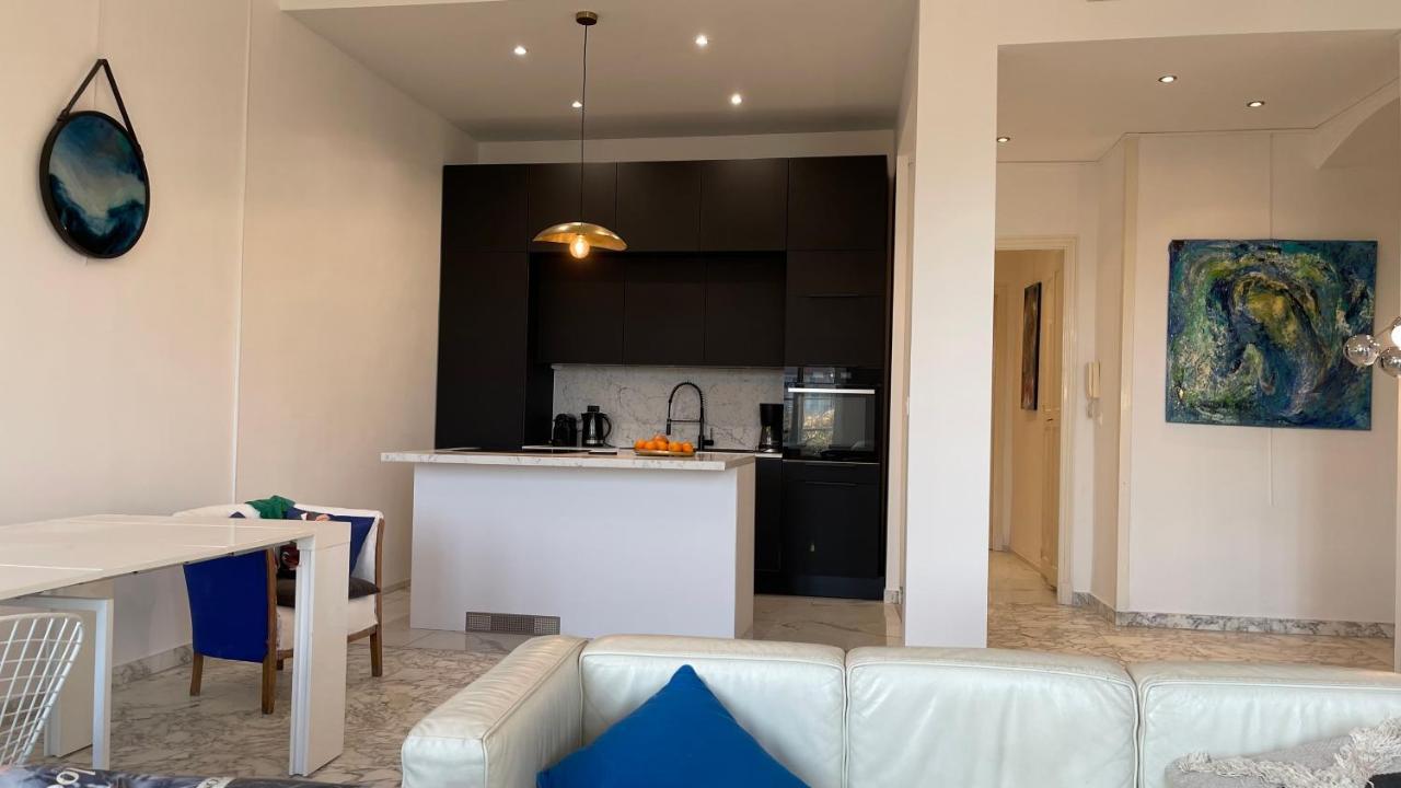 Spacious 3 Bedroom Flat Nice Center - Magnificent View-Parking Exteriér fotografie