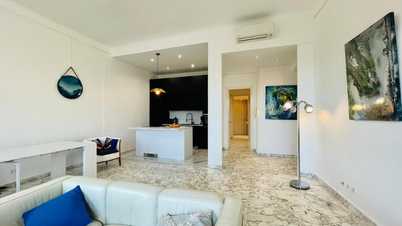 Spacious 3 Bedroom Flat Nice Center - Magnificent View-Parking Exteriér fotografie