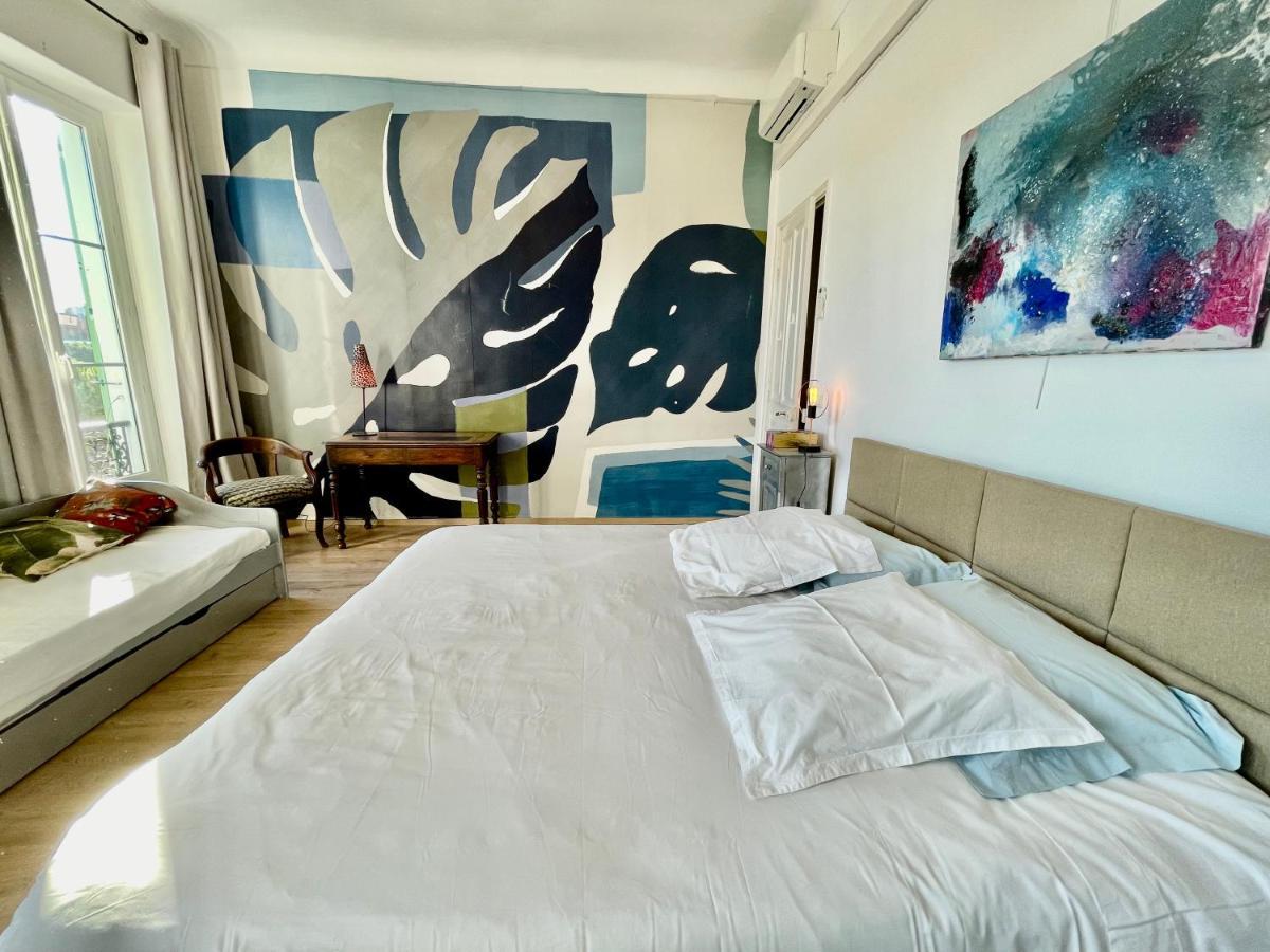 Spacious 3 Bedroom Flat Nice Center - Magnificent View-Parking Exteriér fotografie