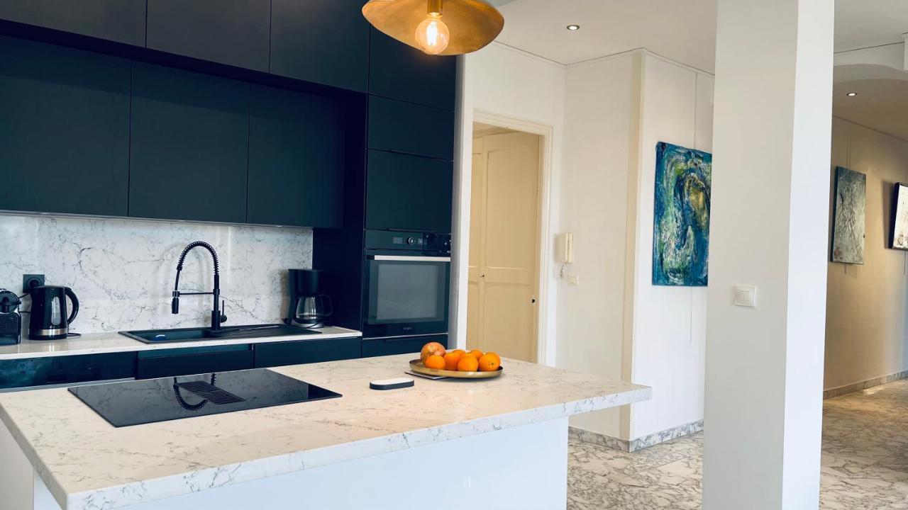 Spacious 3 Bedroom Flat Nice Center - Magnificent View-Parking Exteriér fotografie