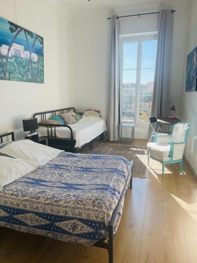 Spacious 3 Bedroom Flat Nice Center - Magnificent View-Parking Exteriér fotografie